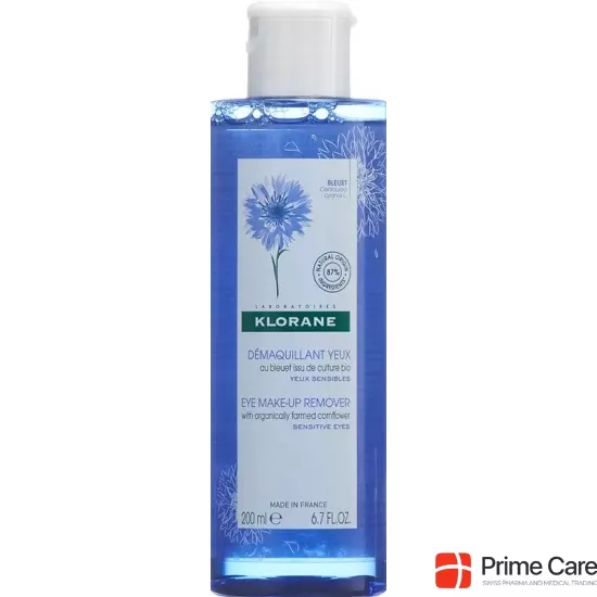 Klorane Bleuet Eye make-up remover 200ml buy online