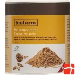 Biofarm Baumnussmehl Knospe Ch Dose 250g