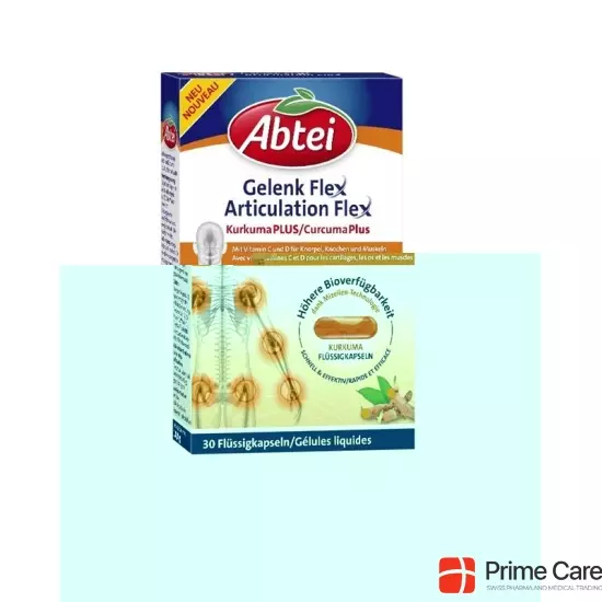 Abtei Gelenk Flex mit Kurkuma Kapseln 30 Stück buy online