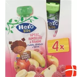 Hero Kids Smoothie Apfel Himb Ban Quat 4x 120g