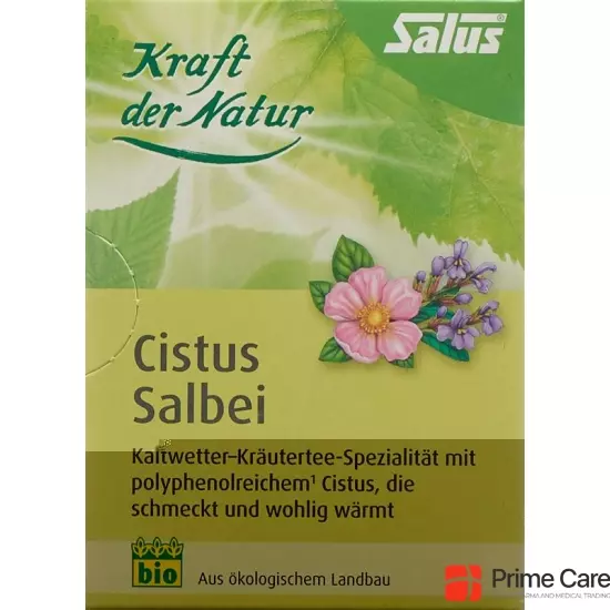 Salus Cistus Sage Tea Organic Bag 15 Pieces buy online