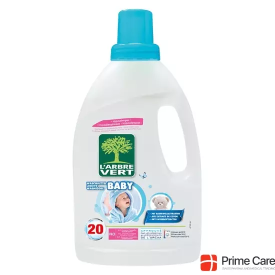 L'Arbre Vert Öko Flüssigwaschmittel Baby 1.2L buy online