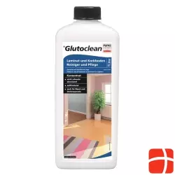 Glutoclean Laminat+korkbod Reiniger+pflege Flasche 1L