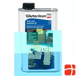 Glutoclean Teak und Hartholz Öl Flasche 1L