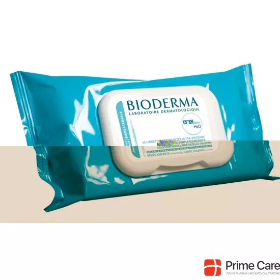 Bioderma Abcderm H2o Lingettes BB Enf 60 Stück buy online