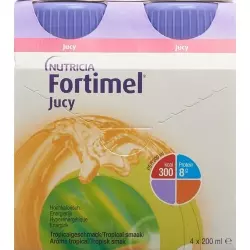 Fortimel Jucy Tropical (neu) 4 Flasche 200ml