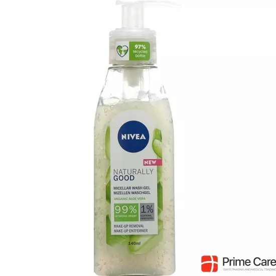 Nivea Naturally Good Mizell Waschgel Flasche 140ml buy online