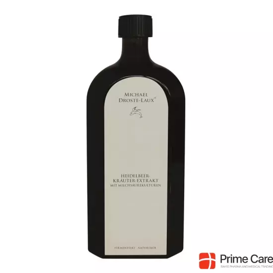 Droste-Laux Heidelbeer Kräuter Extrakt Bio 500ml buy online