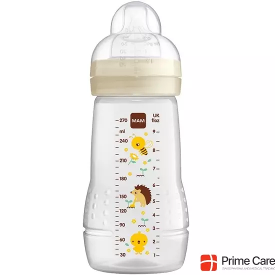 Mam Easy Active Baby Bottle Flasche 270ml 2+m Unis buy online