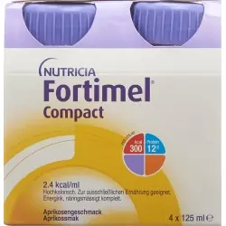 Fortimel Compact Aprikose (neu) 4 Flasche 125ml