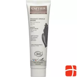 Cattier Soins Visage Masque Argile Noire 100ml