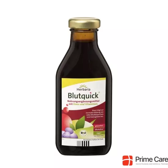 Herbaria Blutquick Bio 250ml buy online