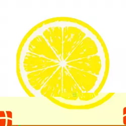 Herboristeria Servietten Lemon Rund 12 Stück