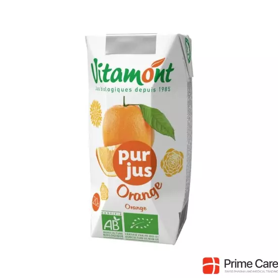 Vitamont Reiner Orangensaft 6x 20cl buy online