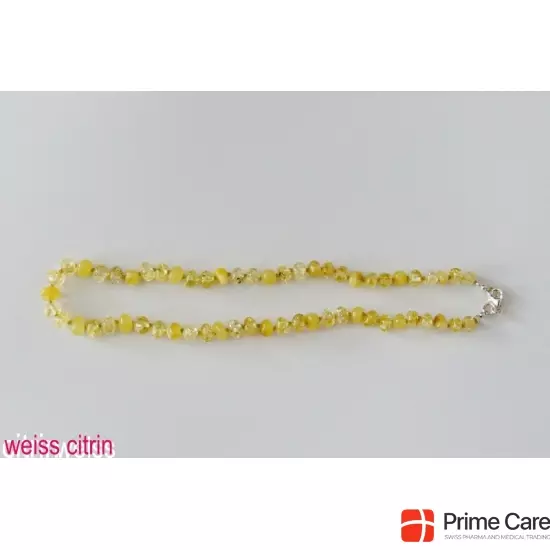 Amberstyle Bernstein 32cm Weiss Citri Karabinerver buy online
