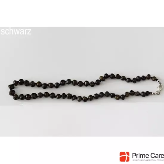 Amberstyle Bernstein 32cm Schwarz Karabinerver buy online