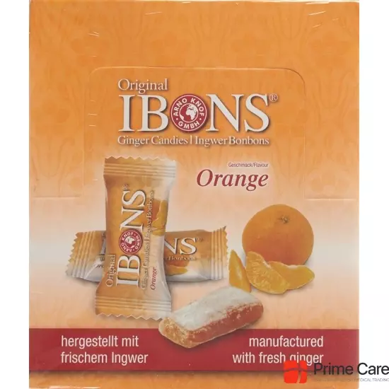 Piniol Ingwer Bonbon Orange 60g buy online