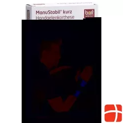Bort Manustabil Handgelenk Kurz Grösse L Links Schwarz