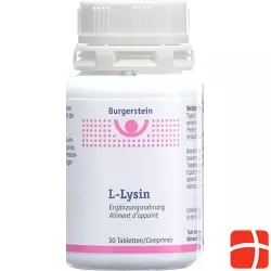 Burgerstein L-Lysine 30 tablets