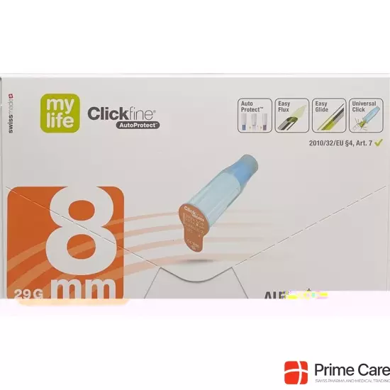 Mylife Clickfine Auto Protect Pen Nadel 29g x 8mm 100 Stück buy online