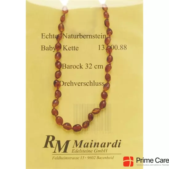 Mainardi Bernstein Babykette Barock 32cm Drehverschluss buy online