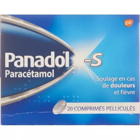 Panadol S 500mg 20 Filmtabletten buy online