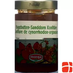 Morga Hagebutten-Sanddorn Konfitüre 350g