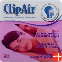 Clipair Nasendilatator 3 Stück für Schlaf und Sport