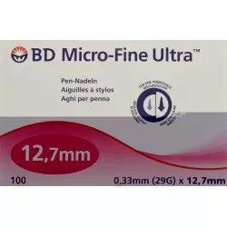 BD Microfine Ultra Pen Nadeln 12.7mm 100 Stück