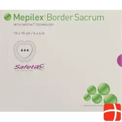 Mepilex Border Sacrum 16x20cm 5 Stück