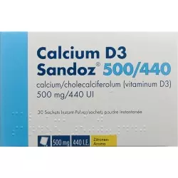 Calcium D3 Sandoz Pulver 500/440 30 Stück