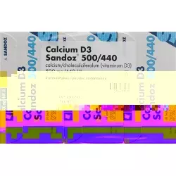 Calcium D3 Sandoz Pulver 500/440 90 Stück