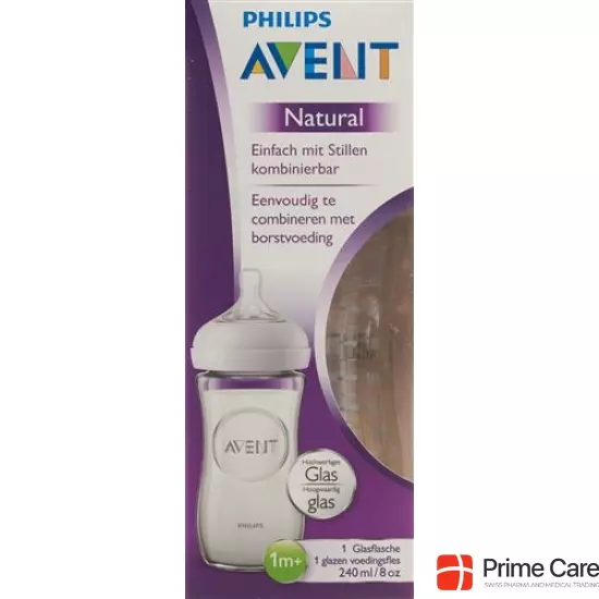 Avent Naturnah-Flasche 240ml Glas buy online