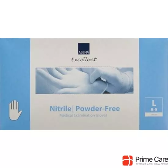 Abena Untersuchungs-Handschuhe Nitril L Puderfrei W Disp 150 Stück buy online