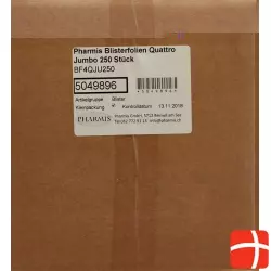 Pharmis Blisterfolien Quattro Jumbo 250 Stück