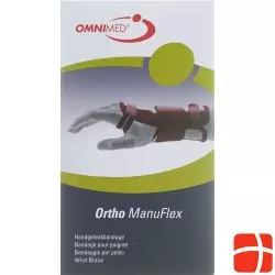 Omnimed Ortho ManuFlex Handgelenkbandage 16cm Rechts Grösse L Schwarz