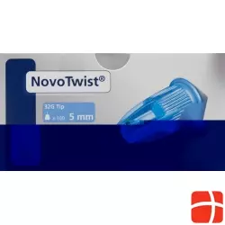 Novo Twist Injektionsnadeln 5mm 32g 100 Stück