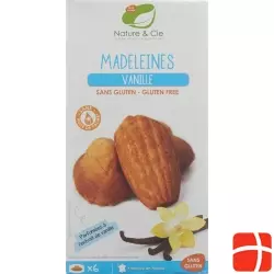 Nature&cie Madeleines Vanille Glutenfrei 6x 25g