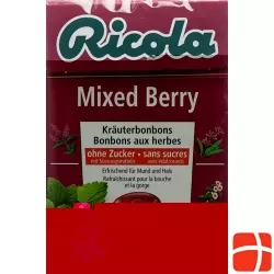 Ricola Mixed Berry Kräuterbonbons ohne Zucker Box 50g