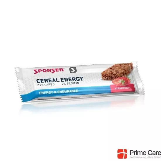 Sponser Cereal Energy Bar Strawberry 40g buy online