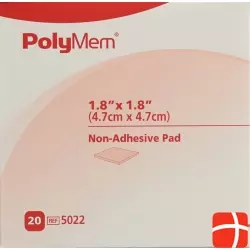 Polymem Wundverband 4.7x4.7cm Non Adhesi Steril 20 Stück