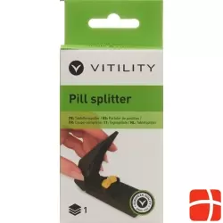 Vitility pill splitter