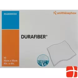 Durafiber Wundauflage 10x10cm Steril 10 Stück
