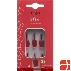 Fingers Flexi Nails Classic Red