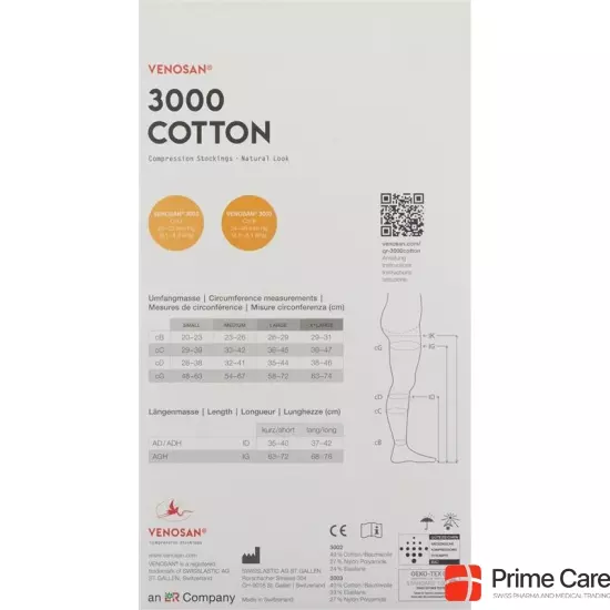 Venosan 3002 A-d Kkl2 S Lang Ges Beige 1 pair buy online