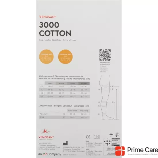 Venosan 3002 A-dh Kkl2 M Lang Ges Beige 1 pair buy online