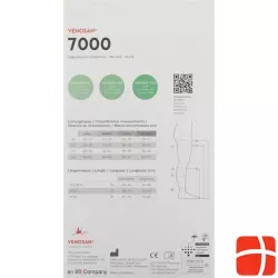 Venosan 7001 A-d Kkl1 L Kurz Ges Beige 1 pair