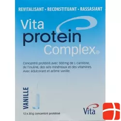 Vita Protein Complex Pulver Vanille 12 Beutel 30g