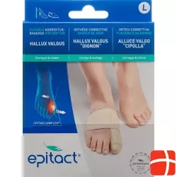 Epitact Hallux Valgus Korrekturschiene Grösse L 23-24.5cm