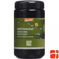 Naturkraftwerke Gerstengras Pulver Demeter 130g